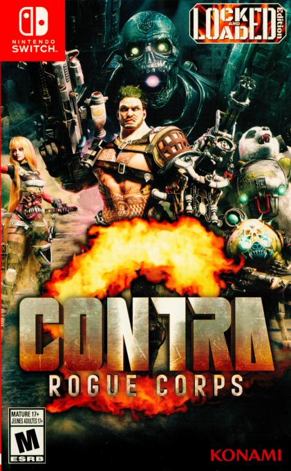 Contra - Rogue Corps box art