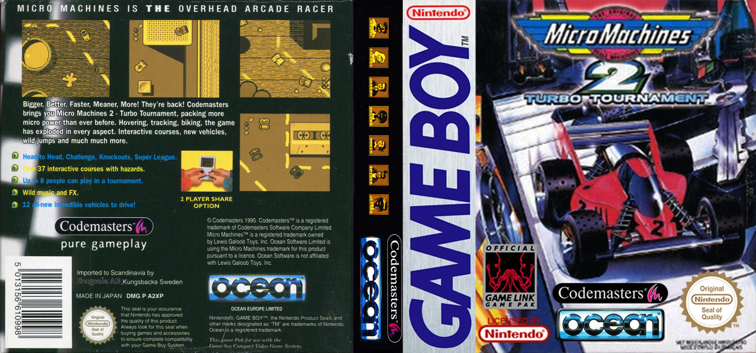 Micro Machines 2 - Turbo Tournament — box-texture (EU)