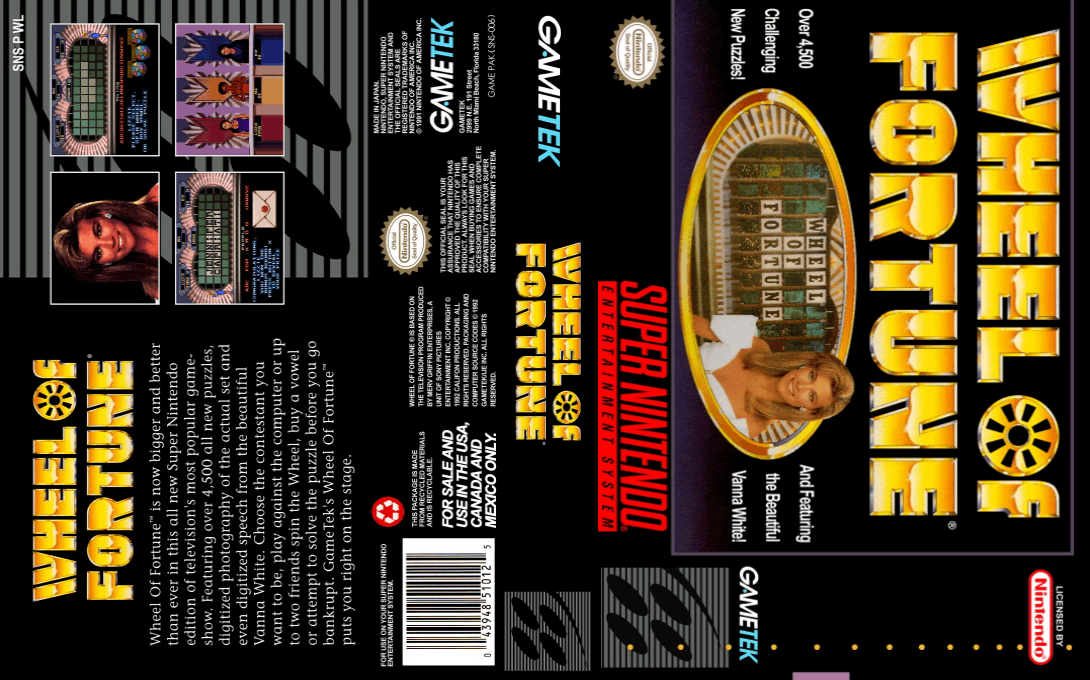 Wheel Of Fortune — box-texture (US)