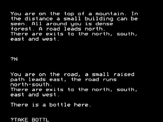 Sphinx Adventure — ss (WOR)