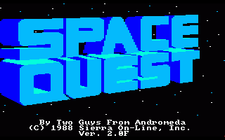 Space Quest II - Vohaul's Revenge — sstitle (US)