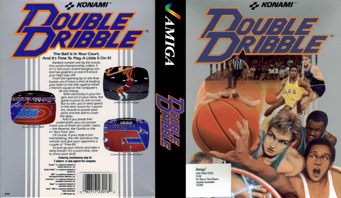 Double Dribble — box-texture (US)