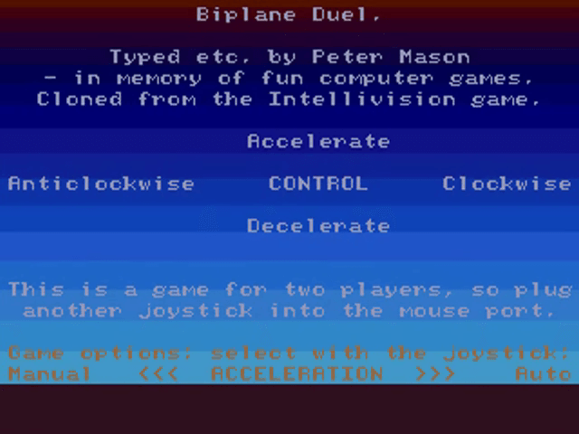 Biplane Duel — sstitle (WOR)