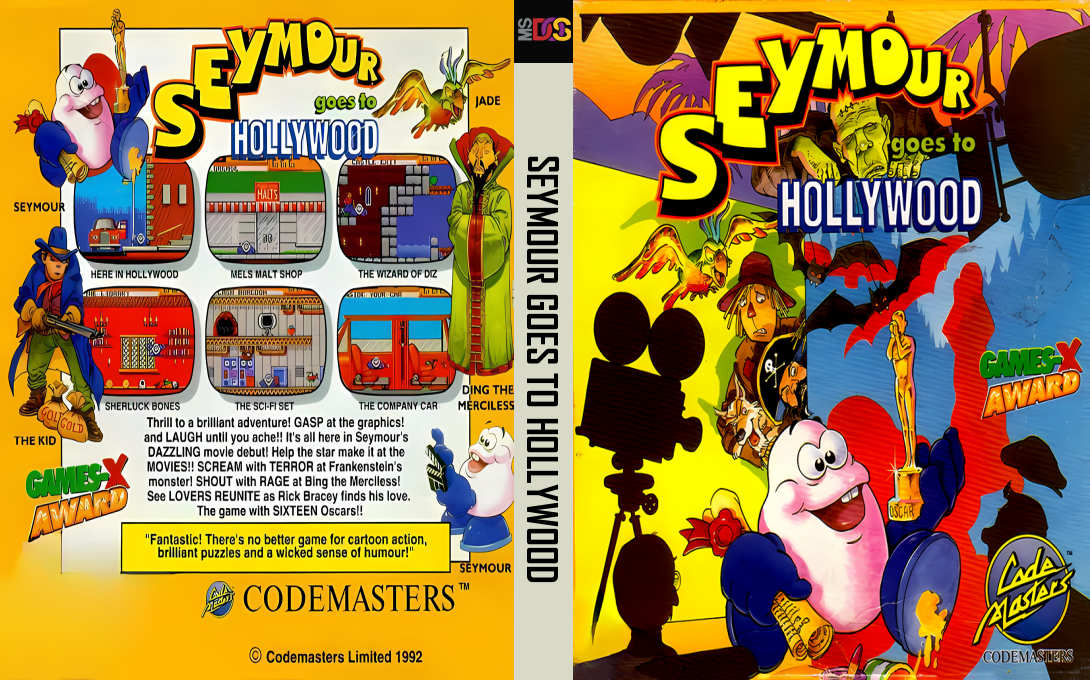 Seymour Goes To Hollywood — box-texture (EU)
