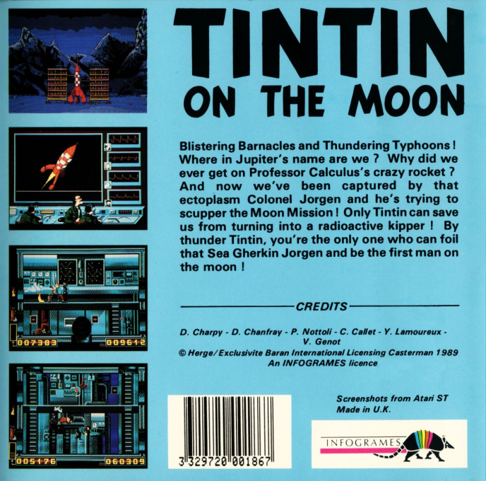 Tintin On The Moon — box-2D-back (EU)