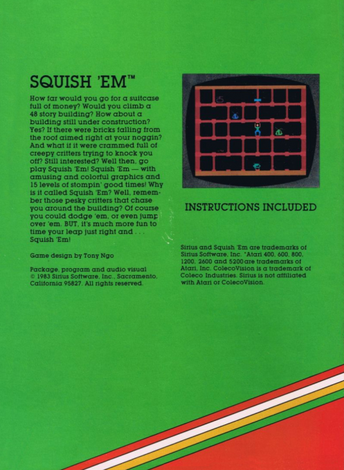 Squish'em — box-2D-back (US)