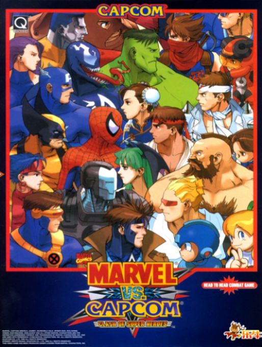 Marvel vs. Capcom : Clash of Super Heroes box art