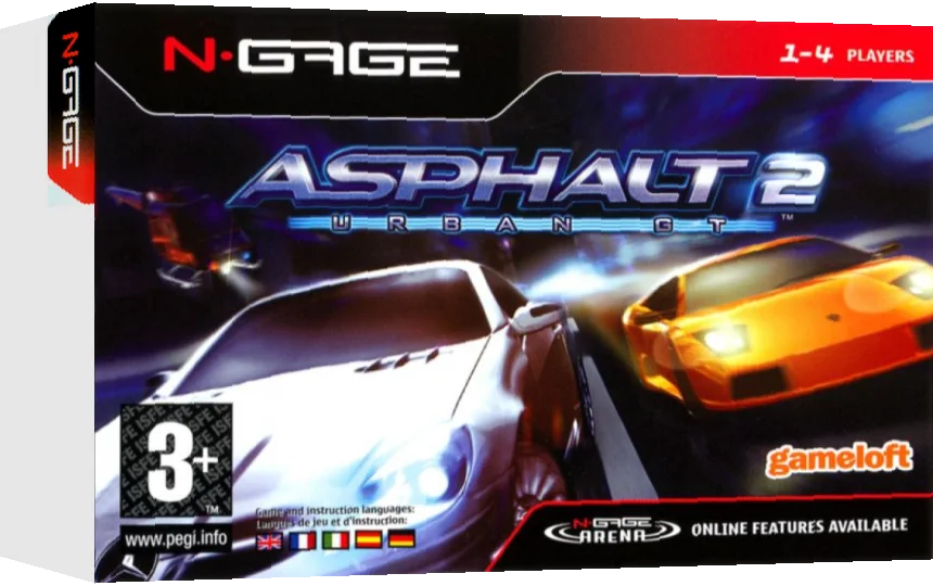 Asphalt - Urban Gt 2 — box-3D (EU)