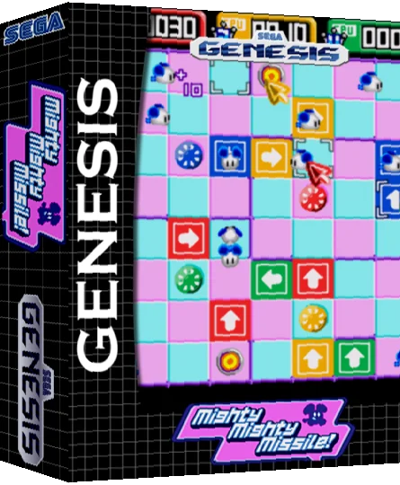 Mighty Mighty Missile — box-3D (SS)