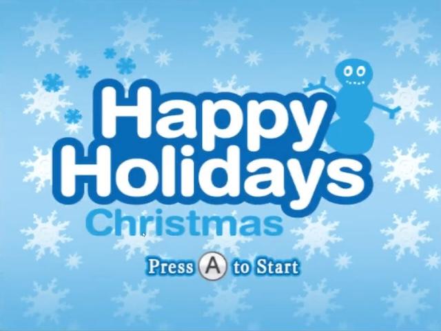 Happy Holidays : Christmas — sstitle (WOR)