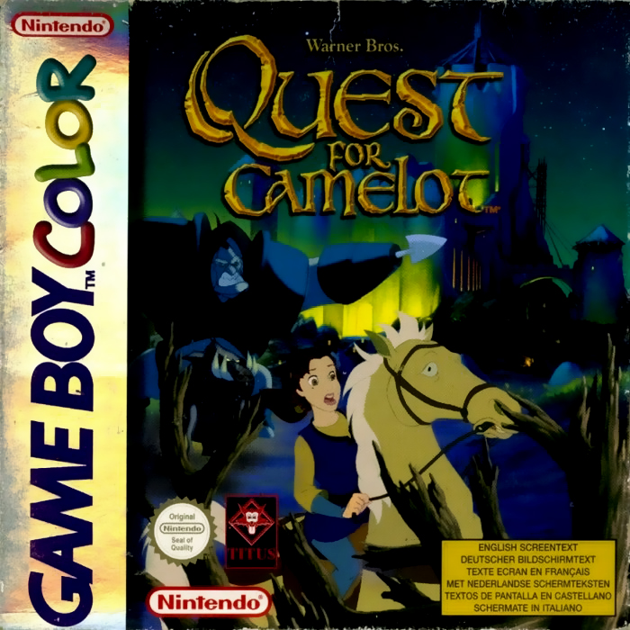Quest for Camelot — box-2D (EU)