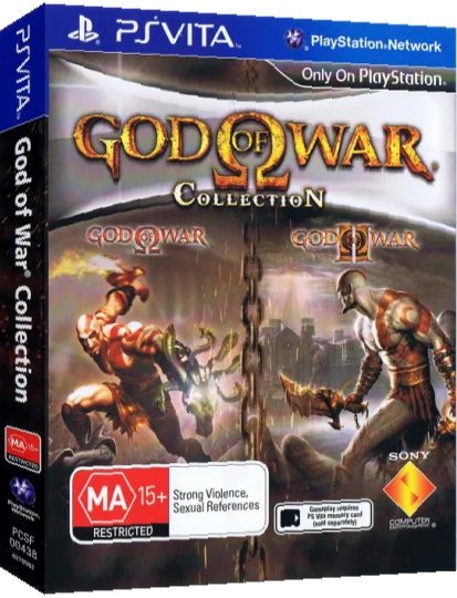 God Of War Collection — box-3D (US)