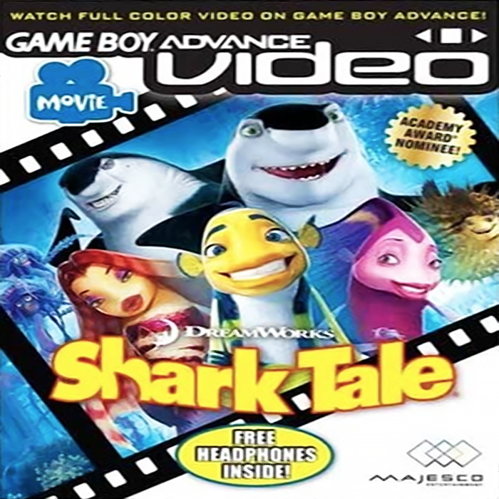 Game Boy Advance Video - Shark Tale box art