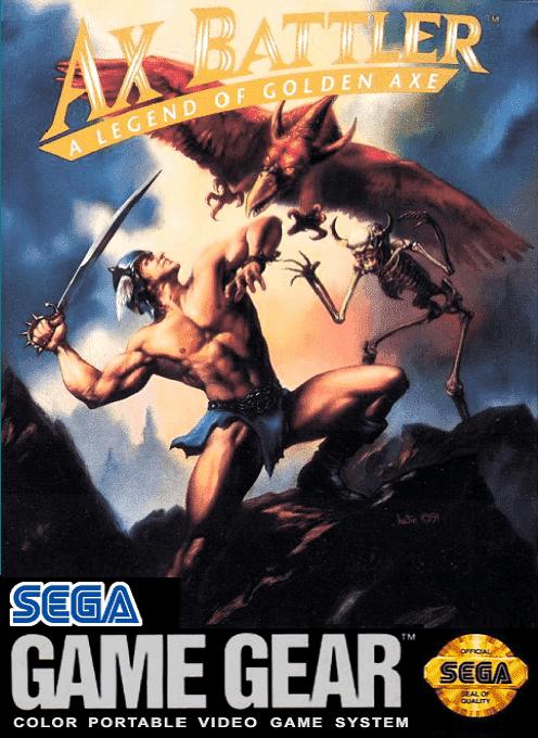Ax Battler - Golden Axe Densetsu box art