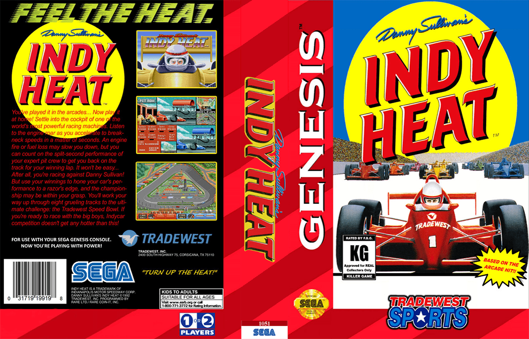 Danny Sullivan's Indy Heat — box-texture (US)