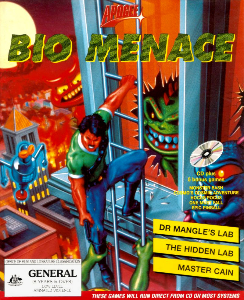 Bio Menace — box-2D (OCE)