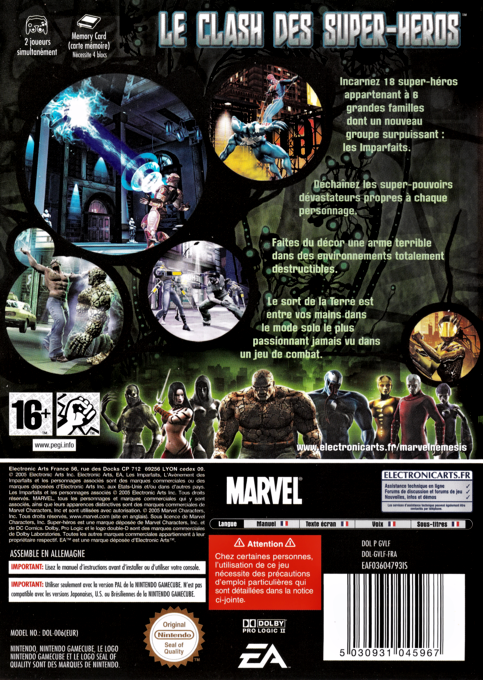 Marvel Nemesis - L'Avenement des Imparfaits — box-2D-back (FR)