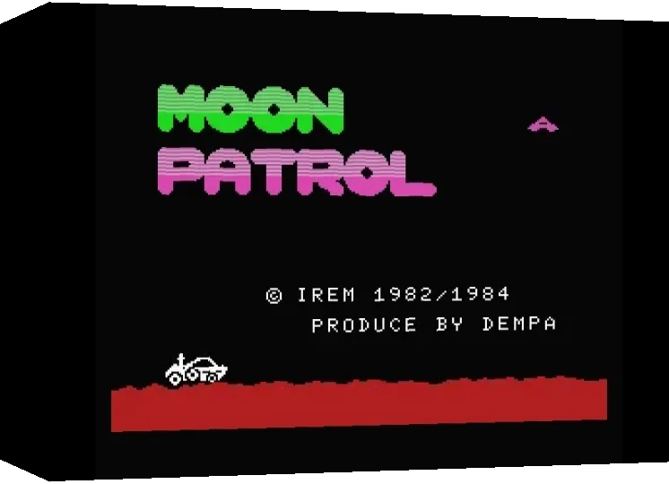 Moon Patrol — box-3D (JP)