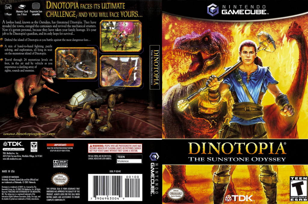 Dinotopia - The Sunstone Odyssey — box-texture (US)