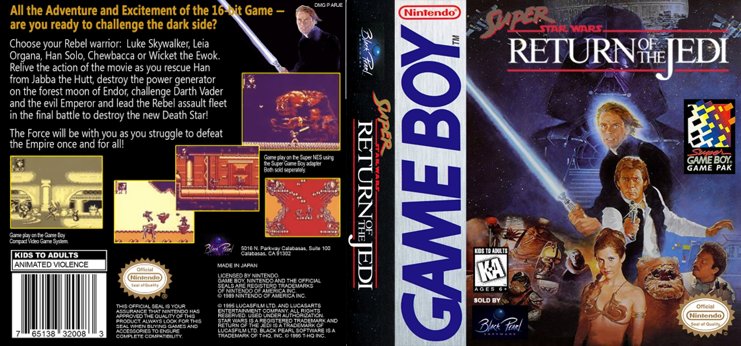 Super Star Wars : Return of the Jedi — box-texture (US)