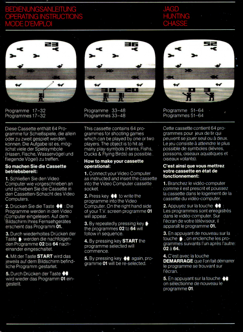 Hunting — box-2D-back (EU)