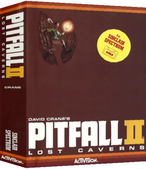 Pitfall 2 - Lost Caverns — box-3D (EU)