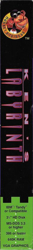 Ken's Labyrinth — box-2D-side (US)