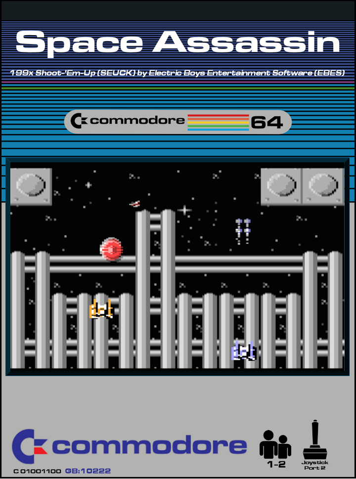 Space Assassin box art