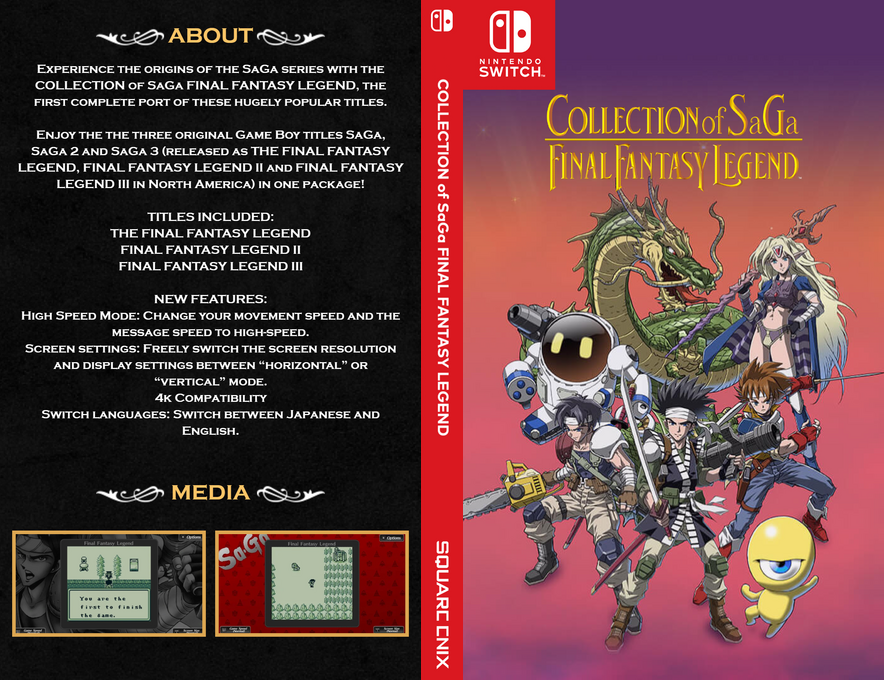 Collection of SaGa Final Fantasy Legend — box-texture (WOR)