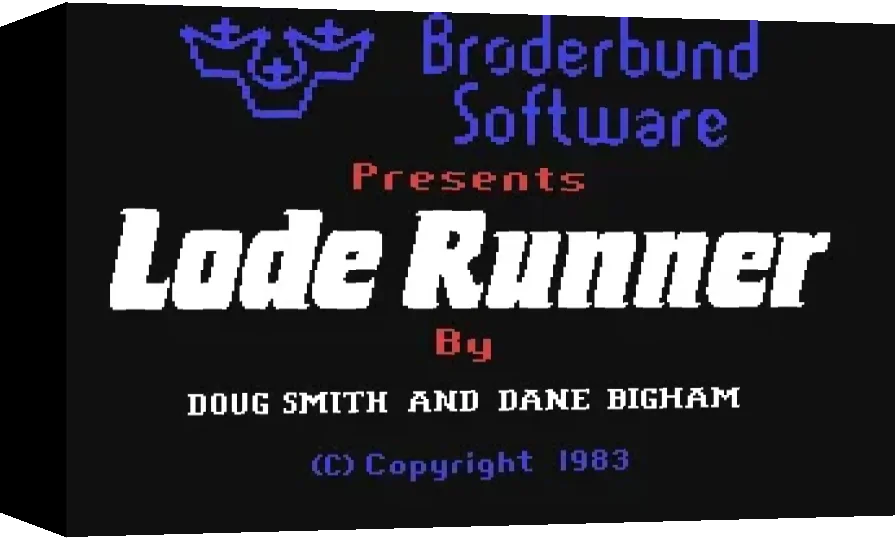 Lode Runner Com. — box-3D (WOR)