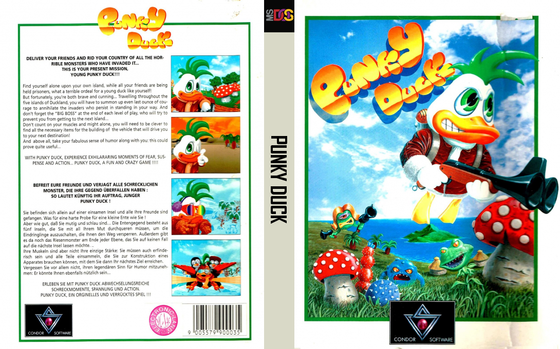 Punky Duck — box-texture (US)