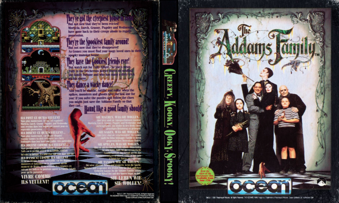 Addams Family, The — box-texture (EU)