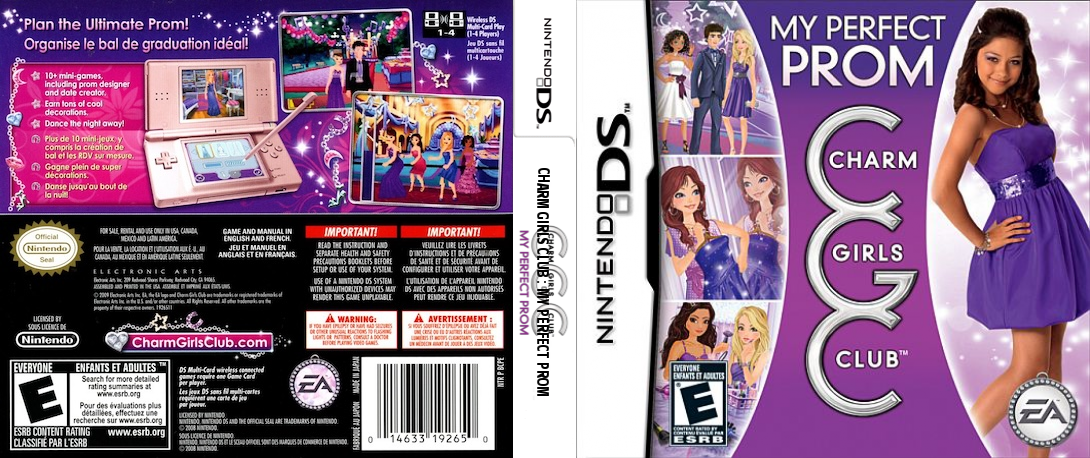 Charm Girls Club - My Perfect Prom — box-texture (US)