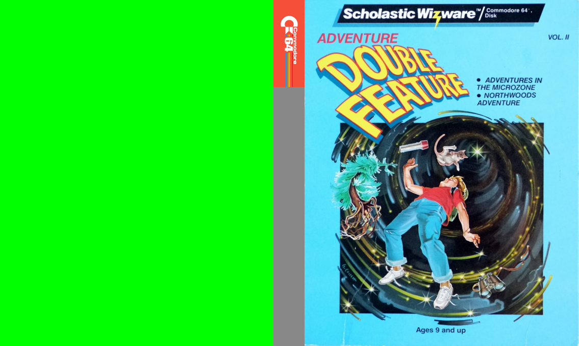 Double Feature - Northwoods Adventure — box-texture (US)