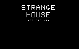 Strange House — sstitle (JP)