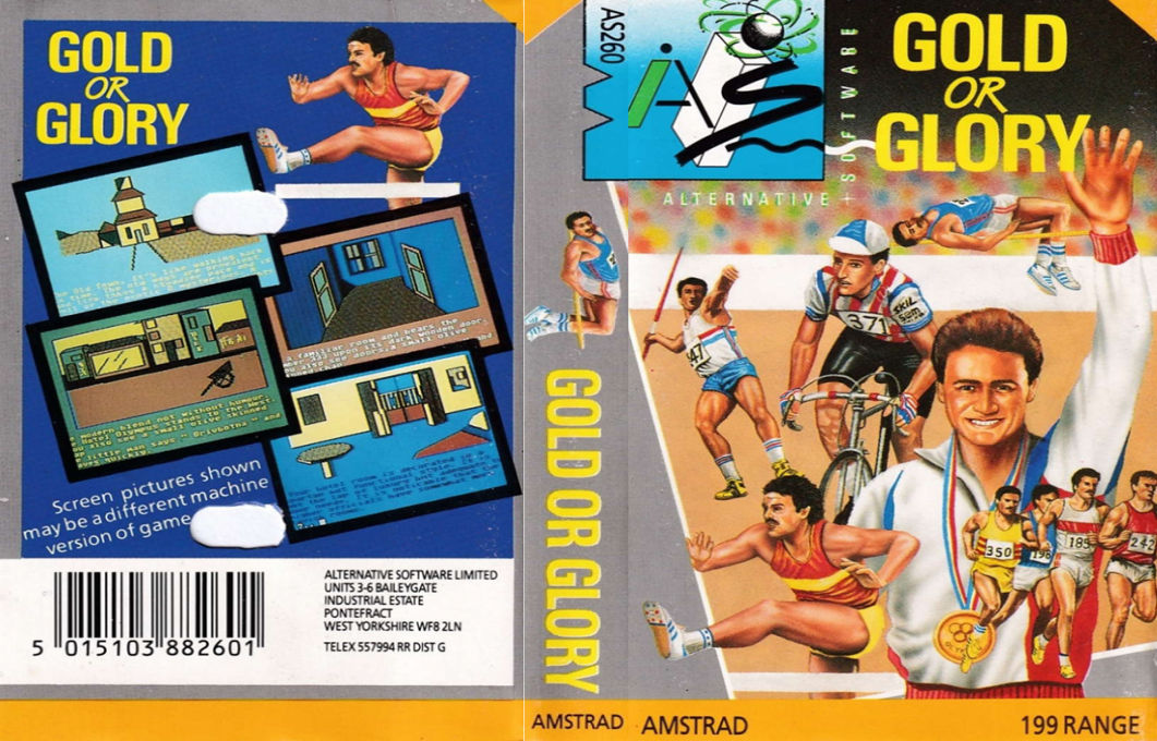 For Gold or Glory — box-texture (EU)