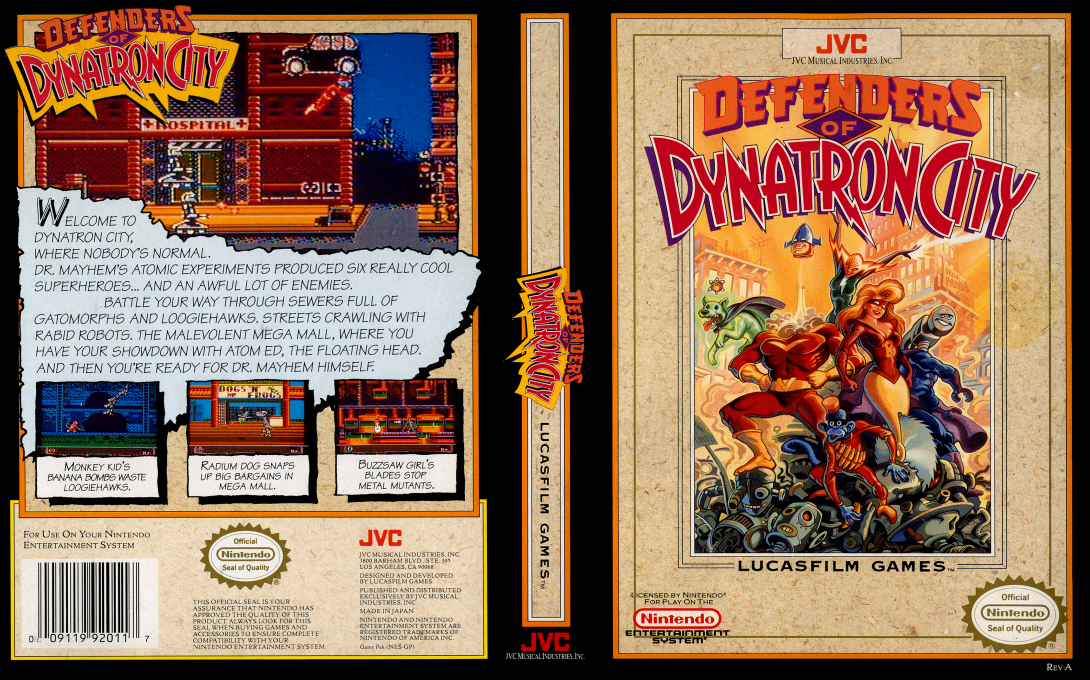 Defenders of Dynatron City — box-texture (US)
