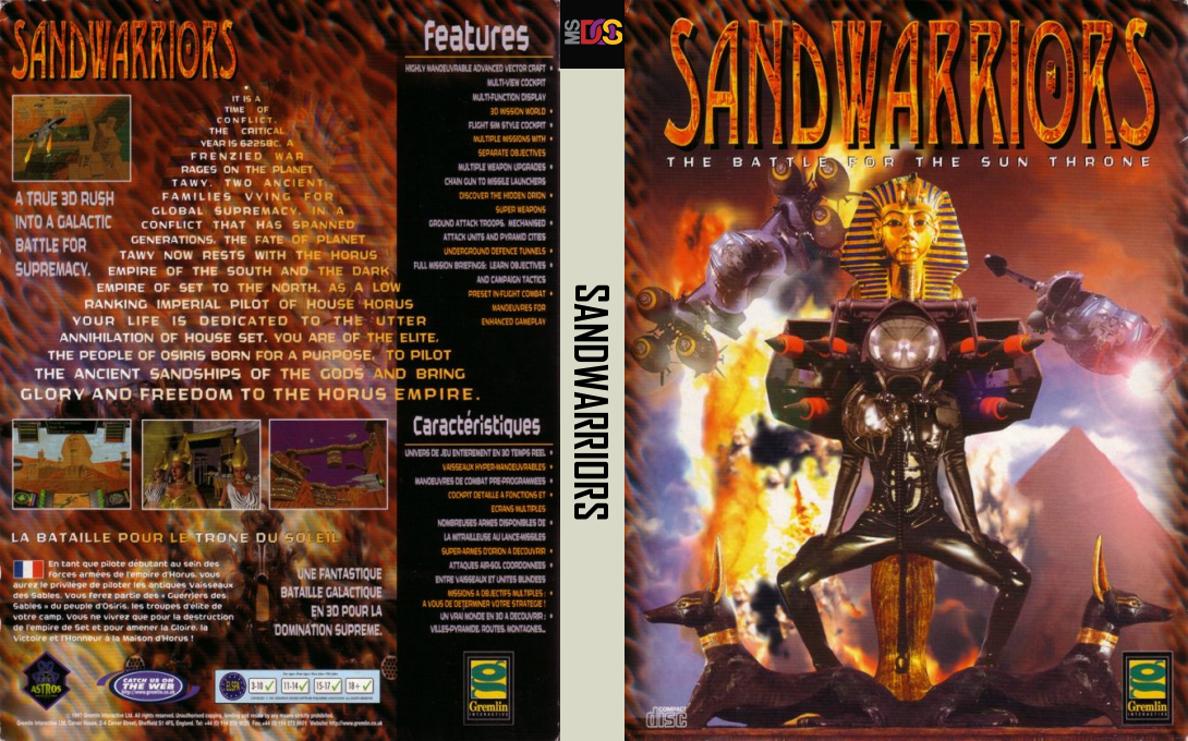 Sandwarriors — box-texture (EU)