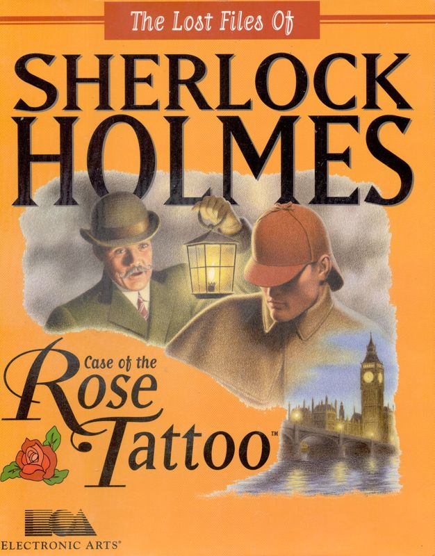 Lost Files of Sherlock Holmes, The - The Case of the Rose Tattoo — box-2D (EU)