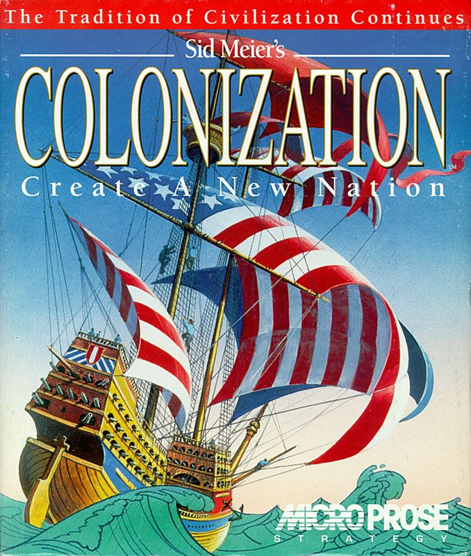 Sid Meier's Colonization box art