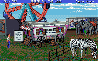 Les Manley in - Search for The King — ss (US)