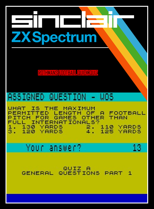Rothmans Football Quick Quiz — box-2D (SS)