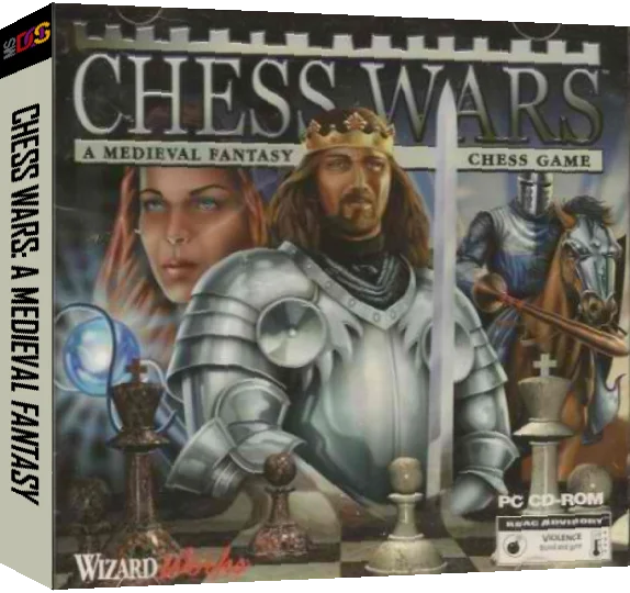 Chess Wars - A Medieval Fantasy — box-3D (US)