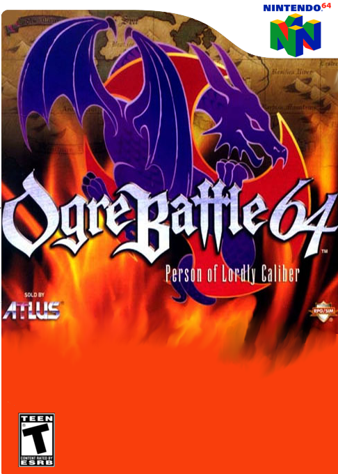 Ogre Battle 64 - Person Of Lordly Caliber box art