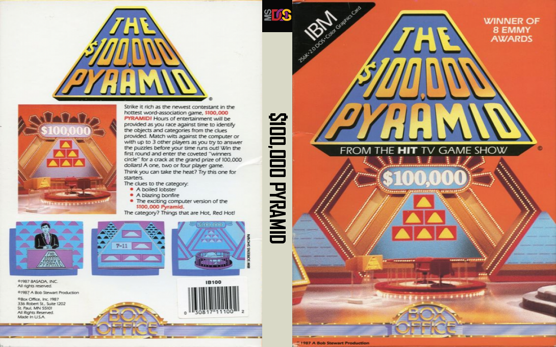 $100,000 Pyramid, The — box-texture (US)