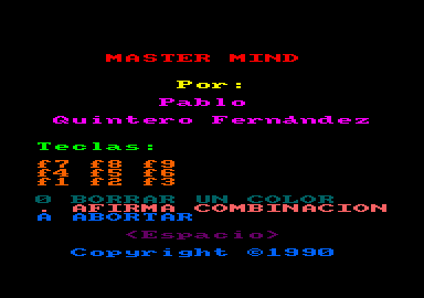 Master Mind — sstitle (EU)