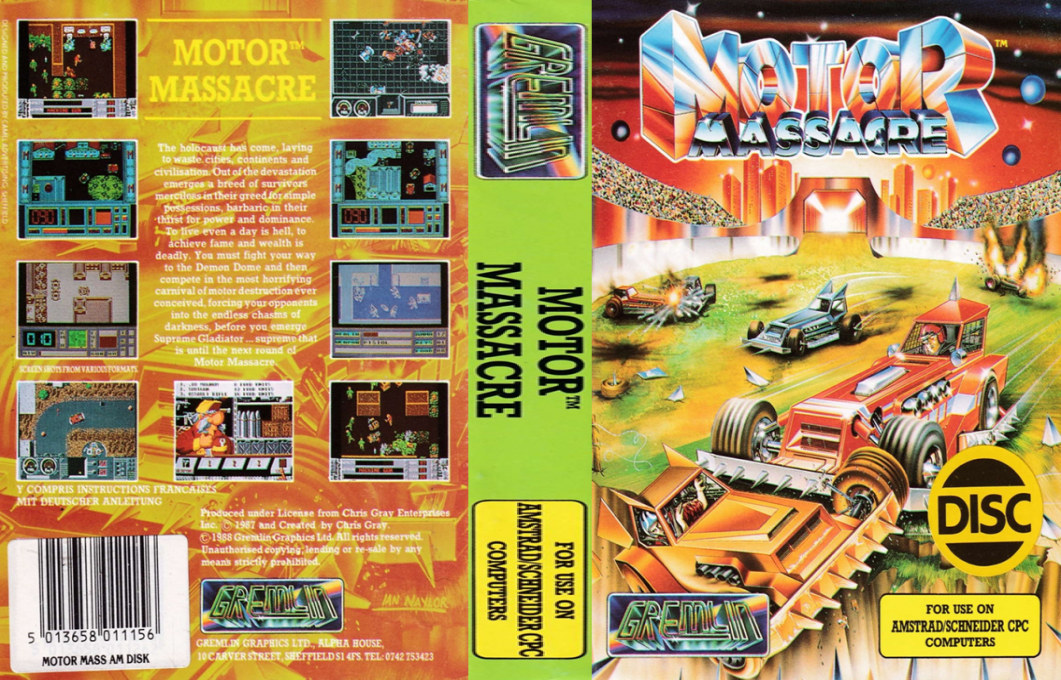 Motor Massacre — box-texture (EU)
