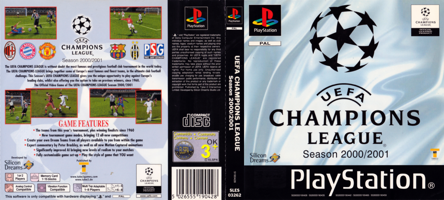 Uefa Champions League Season 2000-2001 — box-texture (EU)