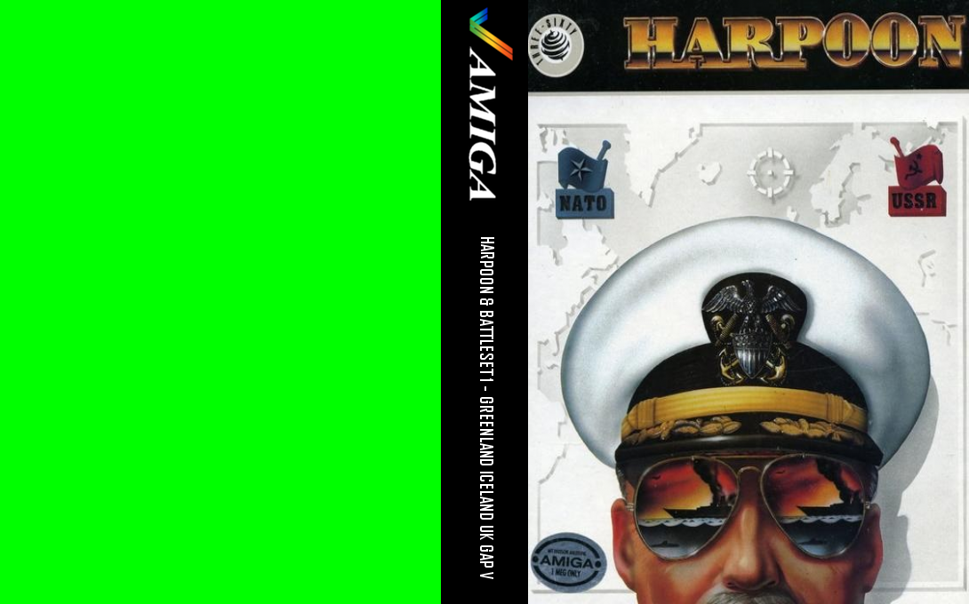 Harpoon + Battleset 1 - Showdown in the North Atlantic — box-texture (WOR)