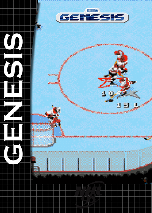 NHL 98 — box-2D (SS)